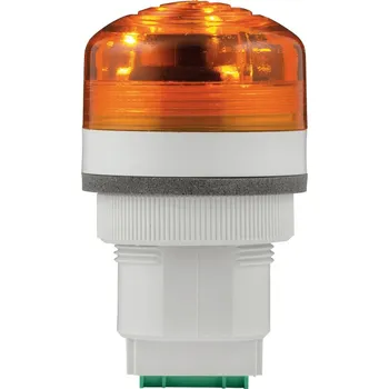 Poplachová siréna SIRENA Maják LED 24/240 VAC oranžový SIR-91202