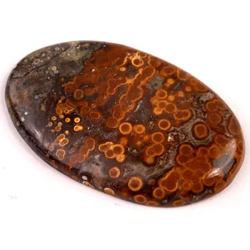 První čtění Kabošon Ocean Jasper č.5996 (49x30x5mm)