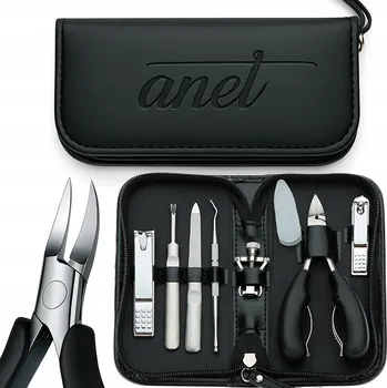 SADA NA MANIKÚRU A PEDIKÚRU VELKÁ PŘÍSLUŠENSTVÍ KLEŠTIČKY PŘÍBOR V POUZDRO