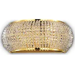 Ideal Lux PASHA' AP3 nástěnné svítidlo 3x G9 LED 3W 370lm 3000K IP20, zlaté