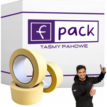 Lepicí páska Malířská maskovací páska Žlutá Felan 48/50y Karton 36 ks