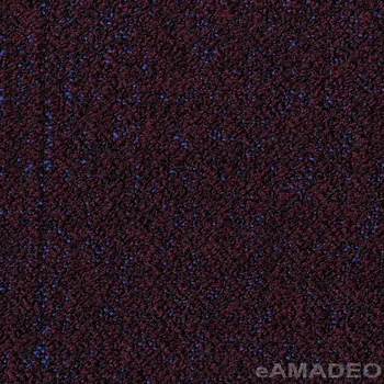 Koberec Kobercové čtverce Tarkett Desso Iconic 2101 - červené