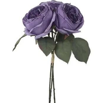 umělá květina Kytice umělých sušených růží X7631-11