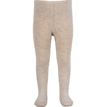 Jemné bambusové punčocháče pro děti Minipop - krémové Off White Melange Velikost: 68/74