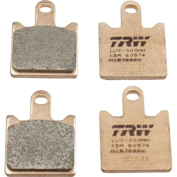 Autodíl Sada brzdových destiček, kotoučová brzda TRW MCB789SV