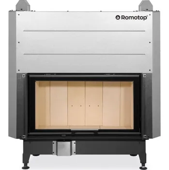 Krbová kamna ROMOTOP HEAT 3G L 88.50.01 krbová vložka 4,5-11,7kW, s výsuvnými dvířky, černá - doprava zdarma
