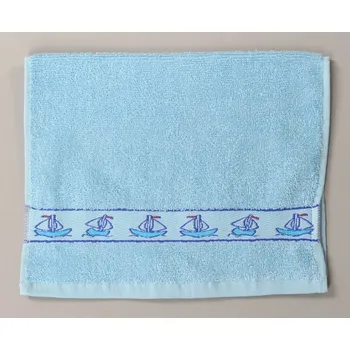 Dětský ručník 30 x 50 cm lodě