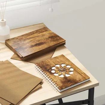 Vánoční dekorace vidaXL Dekorační panely 150 pcs Kouřový dub 15 x 21 x 0.27 cm