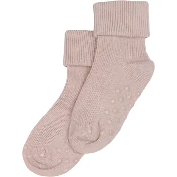 Dětské bambusové protiskluzové ponožky MP56 Minipop - růžové Rose Velikost: 15-18