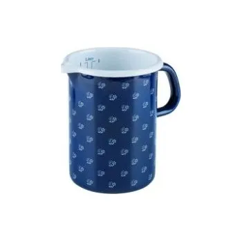 Hrnec Smaltovaná odměrka - 1 l - různé barvy