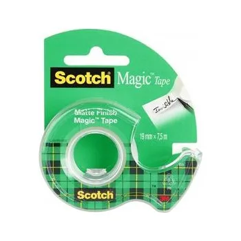 Lepící páska průhledná v zásobníku 19x7,5 Scotch