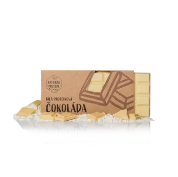 Čokoláda NATURALPROTEIN Bílá proteinová čokoláda