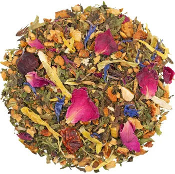 Čaj Šípková růže - Bylinný čaj s květy a citrusovou svěžestí - 80g - Teabee