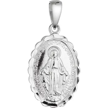 Přívěsek Stříbrný přívěsek madailonek Madonka 64090