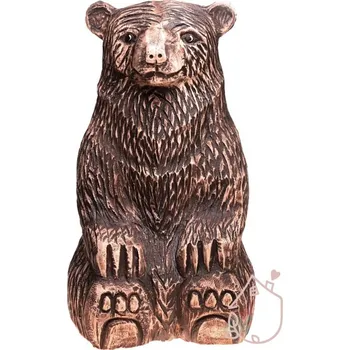 Zahradní dekorace zahradní dekorace medvěd z mrazu odolné keramiky