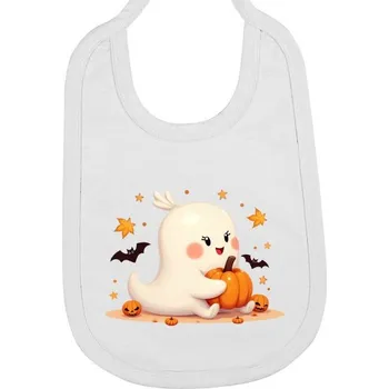 Bryndák Bryndák bavlna s potiskem Roztomilý halloweenský duch dětské