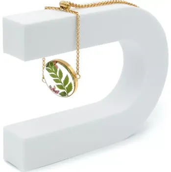 Náramek Náramek z nerezové oceli s přívěskem, zlatá barva