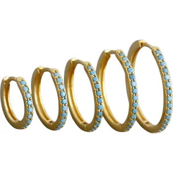 Náušnice Majya Stříbrné náušnice BARICA 20 mm pozlacené Ag/; ≤2,02 g 11750