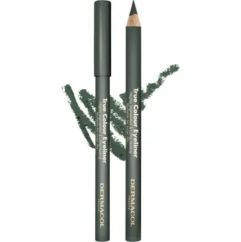 Oční linky Dermacol Dřevěná tužka na oči (True Colour Eyeliner) 4 g 5 Army Green + 2 měsíce na vrácení zboží