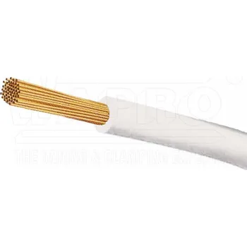 elektrický kabel lanko CYA 1 bila