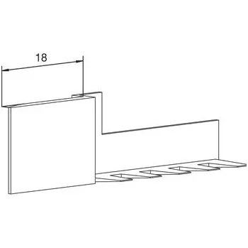 Deventer koncovka těsnění VESU19, plast šedý ( 100 párů )