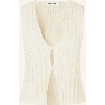 Samsøe Samsøe Dámský Pletený Top Salou, bílá, 34