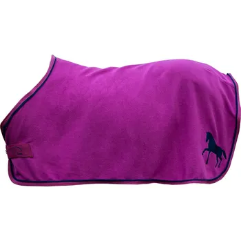 Deka pro koně HKM Deka odpocovací Mini HKM, cranberry Délka zad: 115 cm