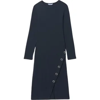 Kojenecké šaty MAYORAL dívčí šaty žebrované midi modrá vel. 157 cm