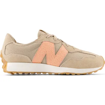 Chlapecké tenisky Dětské boty New Balance GS327WO – béžové