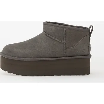 Dámská obuv Tenisky UGG W Classic Ultra Mini Platform Charcoal EUR 40