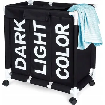 Koš na prádlo Koš na prádlo Artemis 137 l bílý, černý