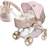 DeCuevas 81643 Skládací kočárek pro panenky 3 v 1 s přenosnou taškou DIDI 2021 - 75 cm