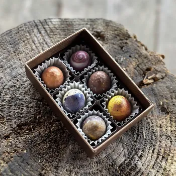 Bonboniéra Chocolenka – Dárková krabička pralinek 6 ks