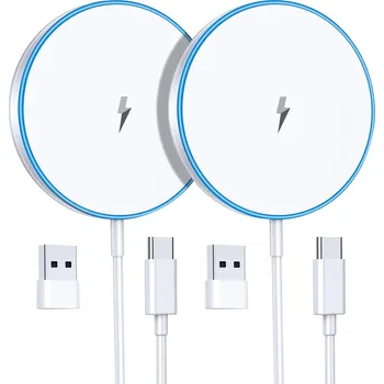 2X RYCHLÁ BEZDRÁTOVÁ MAGNETICKÁ NABÍJEČKA MAGSAFE