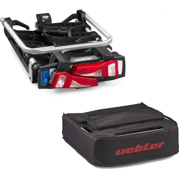 Nosič kol Nosič 4 kol na tažné UEBLER i41 S , skládací, 90° výklop + transportní vak 18140T