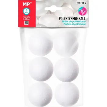 Výtvárné potřeby Main Papel S.L. Polystyrenové koule průměr 4,8cm (6ks)