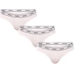 3PACK dámské kalhotky HUGO bílé (50545694 100) XXL Možnost vrácení zboží ZDARMA do 120 dnů!