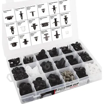 Automobilové těsnění Sada spon do auta 408ks RS9094 BULLTECH