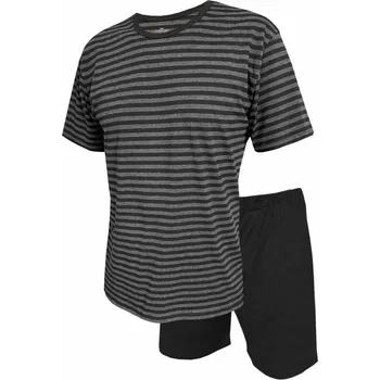 Pánské pyžamo Pánské pyžamo, krátké JAROL 901 modrý melír XL