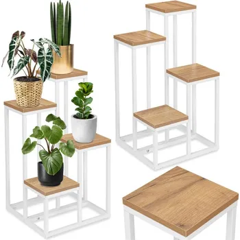 Stojan na květiny Stojan na květiny MORGEN CRAFT bílý