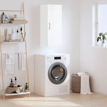 Příborník do zásuvky Nástěnná skříňka černá 34,5 x 34 x 90 cm