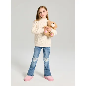 Sinsay - Džíny Flare - modrá - 370EW-50J - 370EW-50J-134