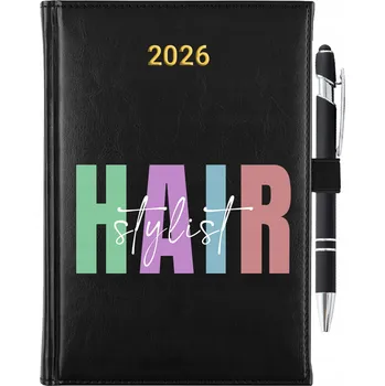 Kalendář Knižkový kalendář 2026 A5 černý