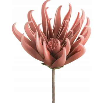 umělá květina Umělá květina dekorativní 62 cm světle růžová z plastové pěny