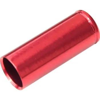 Lanko pro jízdní kolo koncovka bowdenu MAX1 CNC Alu 5 mm červená 100 ks (koncovka bowdenu MAX1 CNC Alu 5mm červená)
