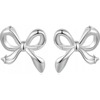 Náušnice Stříbrné náušnice stříbro 925 mašle mašličky ze stříbra