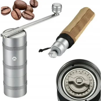 Mlýnek na kávu Ruční mlýnek na zrnkovou kávu z nerezové oceli