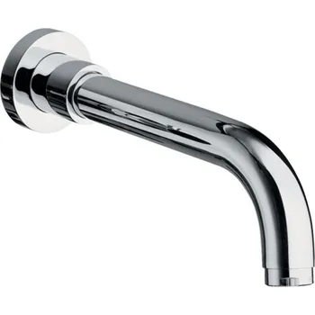 Tyč na sprchový závěs Sapho nástěnná výtoková hubice 260 mm chrom CR260CRO