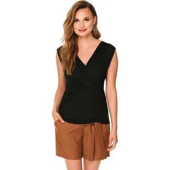 Kojicí a těhotenské tričko Barray černé XS