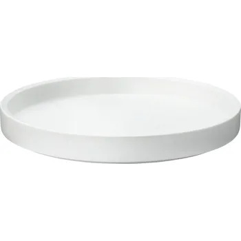 Dekorativní podnos SPICE-IT 24 cm, bílá, kamenina, RIG-TIG